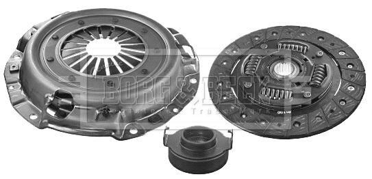 BORG & BECK Комплект сцепления HK2495